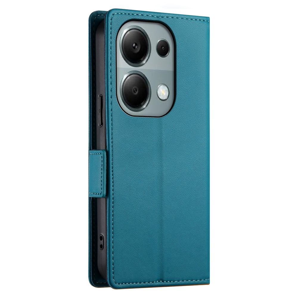 Xiaomi Redmi Note 13 Pro 4G Wallet Case - Luxury Magnetic PU Leather Flip Cover with Card Slots, Stand & Shockproof Protection