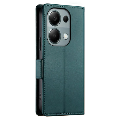 Xiaomi Redmi Note 13 Pro 4G Wallet Case - Luxury Magnetic PU Leather Flip Cover with Card Slots, Stand & Shockproof Protection