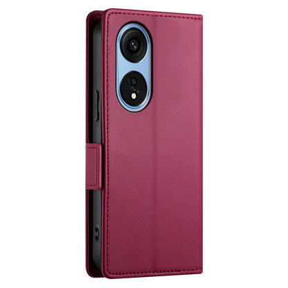 OPPO Reno8 T 5G Wallet Case - Luxury Magnetic PU Leather Flip Cover with Card Slots, Stand & Shockproof Protection