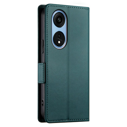 OPPO Reno8 T 5G Wallet Case - Luxury Magnetic PU Leather Flip Cover with Card Slots, Stand & Shockproof Protection