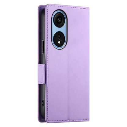 OPPO Reno8 T 5G Wallet Case - Luxury Magnetic PU Leather Flip Cover with Card Slots, Stand & Shockproof Protection