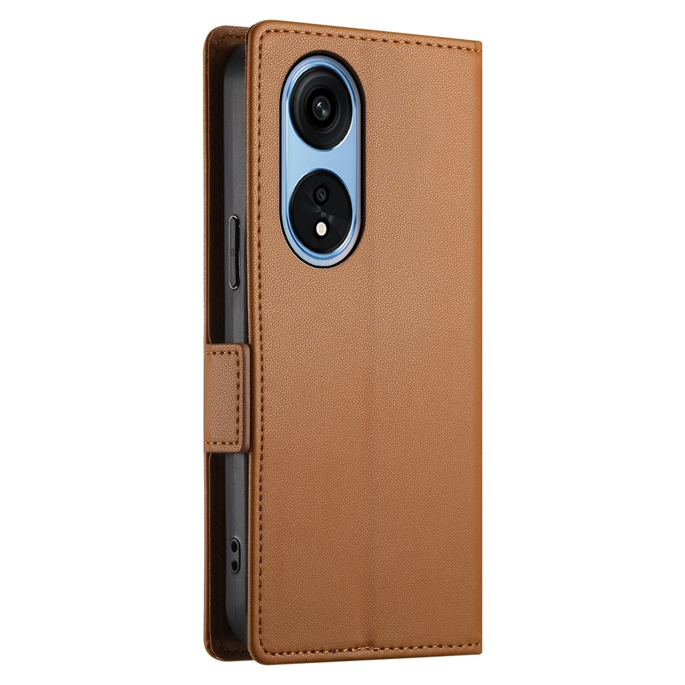 OPPO A1 Pro Wallet Case - Luxury Magnetic PU Leather Flip Cover with Card Slots, Stand & Shockproof Protection