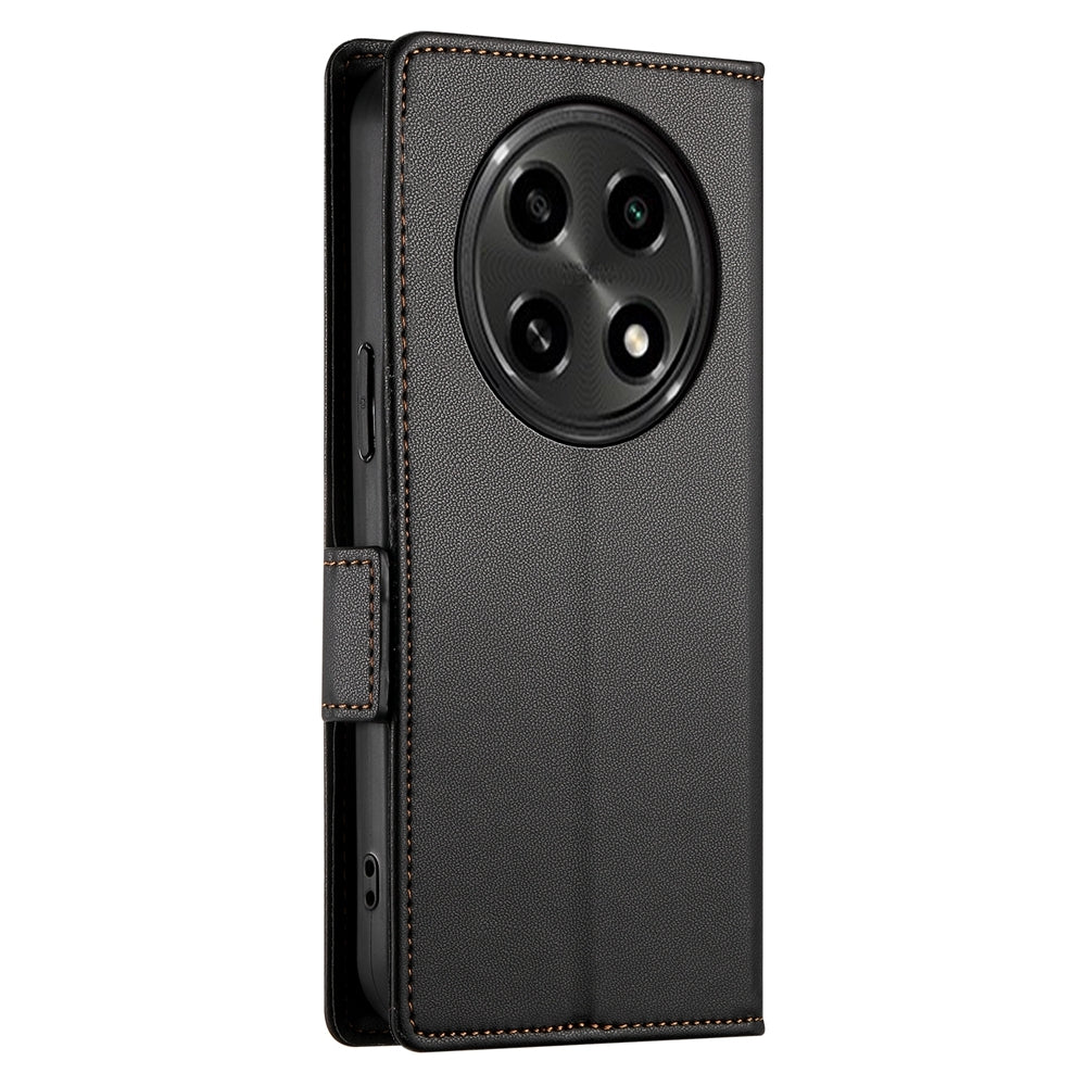 OPPO A3 Pro Wallet Case - Luxury Magnetic PU Leather Flip Cover with Card Slots, Stand & Shockproof Protection