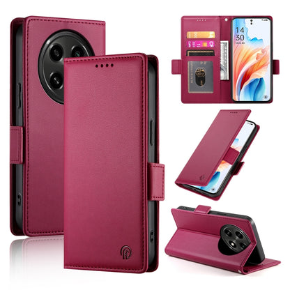 OPPO A2 Pro Wallet Case - Luxury Magnetic PU Leather Flip Cover with Card Slots, Stand & Shockproof Protection