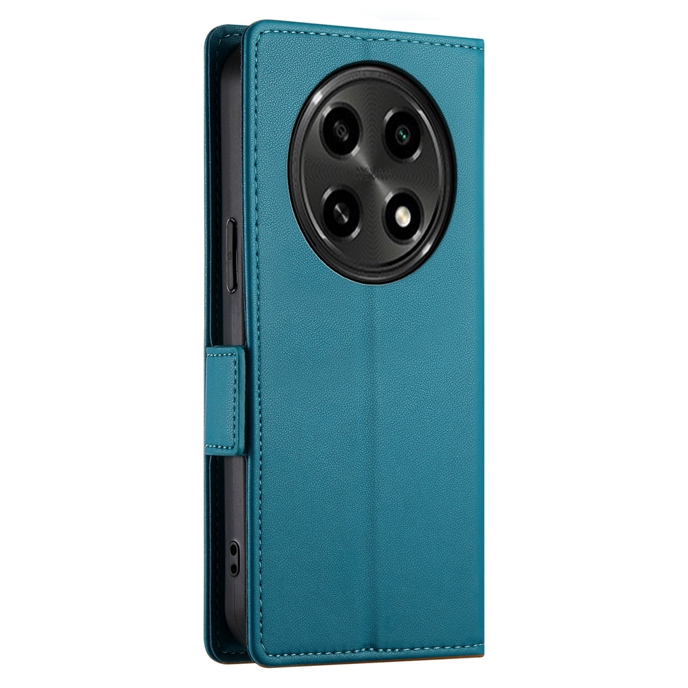 OPPO A3 Pro Wallet Case - Luxury Magnetic PU Leather Flip Cover with Card Slots, Stand & Shockproof Protection