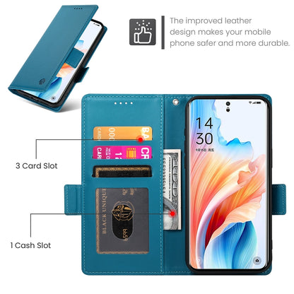 OPPO A2 Pro Wallet Case - Luxury Magnetic PU Leather Flip Cover with Card Slots, Stand & Shockproof Protection
