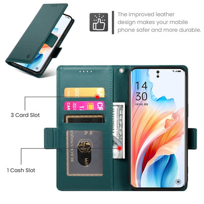 OPPO A3 Pro Wallet Case - Luxury Magnetic PU Leather Flip Cover with Card Slots, Stand & Shockproof Protection