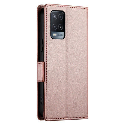 OPPO A55/A55s 5G Wallet Case - Luxury Magnetic PU Leather Flip Cover with Card Slots, Stand & Shockproof Protection