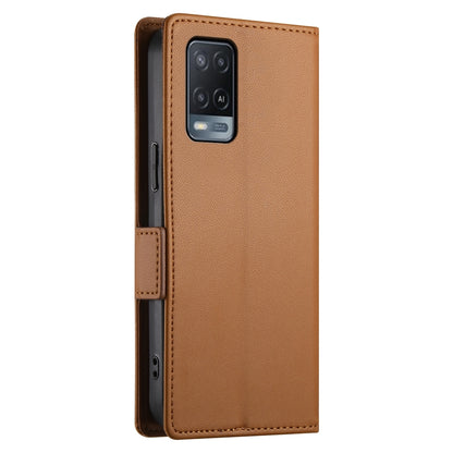 OPPO A54/A54s Wallet Case - Luxury Magnetic PU Leather Flip Cover with Card Slots, Stand & Shockproof Protection