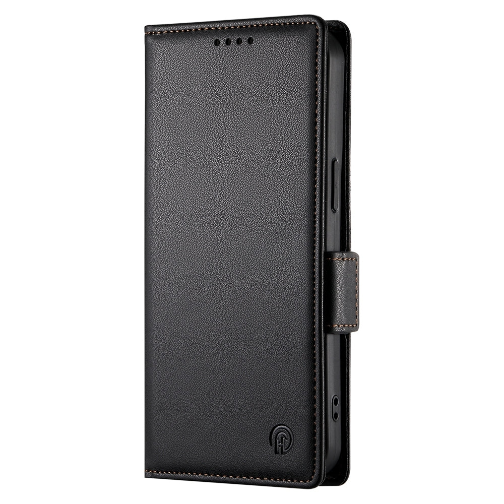 OPPO A57 4G Wallet Case - Luxury Magnetic PU Leather Flip Cover with Card Slots, Stand & Shockproof Protection