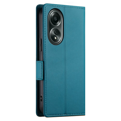 OPPO A58 4G Wallet Case - Luxury Magnetic PU Leather Flip Cover with Card Slots, Stand & Shockproof Protection