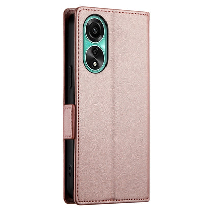 OPPO A78 4G Wallet Case - Luxury Magnetic PU Leather Flip Cover with Card Slots, Stand & Shockproof Protection