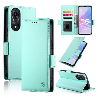 OPPO A1x 5G Wallet Case - Luxury Magnetic PU Leather Flip Cover with Card Slots, Stand & Shockproof Protection