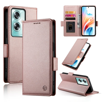 OPPO A79 5G Wallet Case - Luxury Magnetic PU Leather Flip Cover with Card Slots, Stand & Shockproof Protection