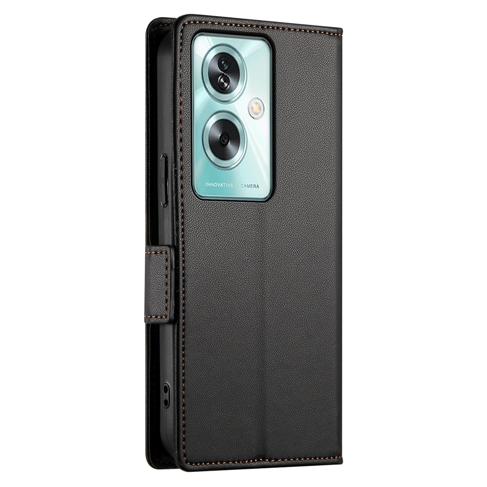 OPPO A79 5G Wallet Case - Luxury Magnetic PU Leather Flip Cover with Card Slots, Stand & Shockproof Protection