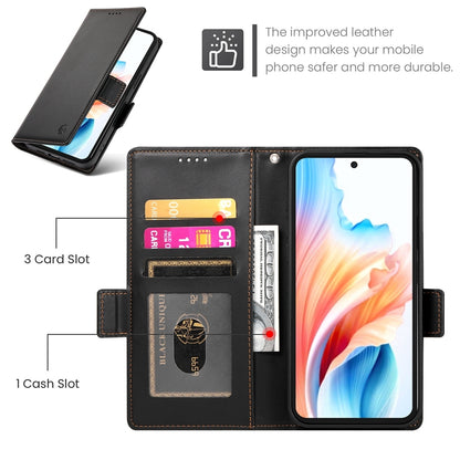 OPPO A79 5G Wallet Case - Luxury Magnetic PU Leather Flip Cover with Card Slots, Stand & Shockproof Protection
