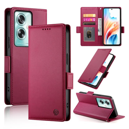 OPPO A79 5G Wallet Case - Luxury Magnetic PU Leather Flip Cover with Card Slots, Stand & Shockproof Protection