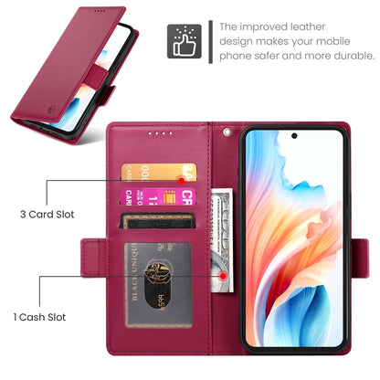 OPPO A79 5G Wallet Case - Luxury Magnetic PU Leather Flip Cover with Card Slots, Stand & Shockproof Protection