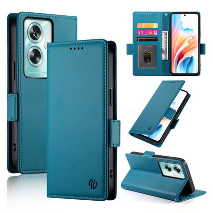 OPPO A79 5G Wallet Case - Luxury Magnetic PU Leather Flip Cover with Card Slots, Stand & Shockproof Protection
