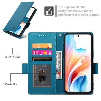 OPPO A79 5G Wallet Case - Luxury Magnetic PU Leather Flip Cover with Card Slots, Stand & Shockproof Protection