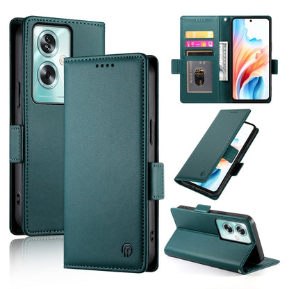 OPPO A79 5G Wallet Case - Luxury Magnetic PU Leather Flip Cover with Card Slots, Stand & Shockproof Protection