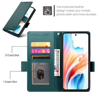OPPO A79 5G Wallet Case - Luxury Magnetic PU Leather Flip Cover with Card Slots, Stand & Shockproof Protection