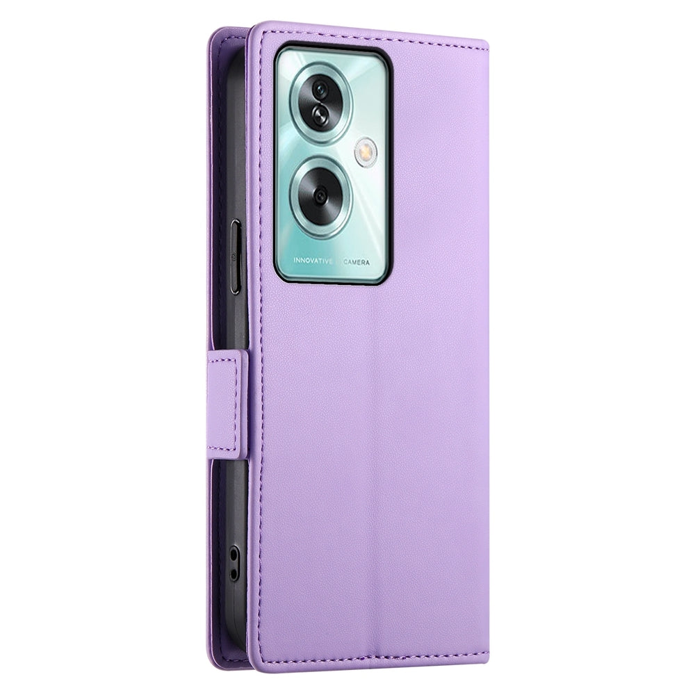 OPPO A79 5G Wallet Case - Luxury Magnetic PU Leather Flip Cover with Card Slots, Stand & Shockproof Protection