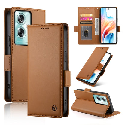 OPPO A79 5G Wallet Case - Luxury Magnetic PU Leather Flip Cover with Card Slots, Stand & Shockproof Protection