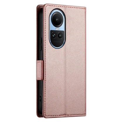 OPPO Reno10 Pro Wallet Case - Luxury Magnetic PU Leather Flip Cover with Card Slots, Stand & Shockproof Protection