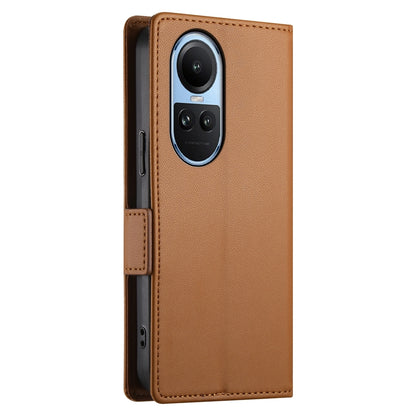 OPPO Reno10 Pro Wallet Case - Luxury Magnetic PU Leather Flip Cover with Card Slots, Stand & Shockproof Protection