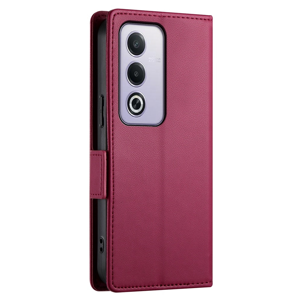 OPPO A3 Pro 5G Wallet Case - Luxury Magnetic PU Leather Flip Cover with Card Slots, Stand & Shockproof Protection