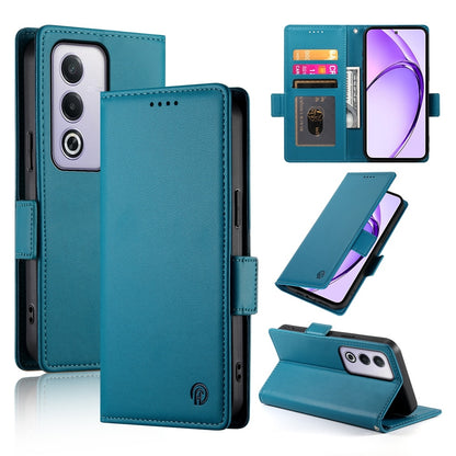 OPPO A3 Pro 5G Wallet Case - Luxury Magnetic PU Leather Flip Cover with Card Slots, Stand & Shockproof Protection