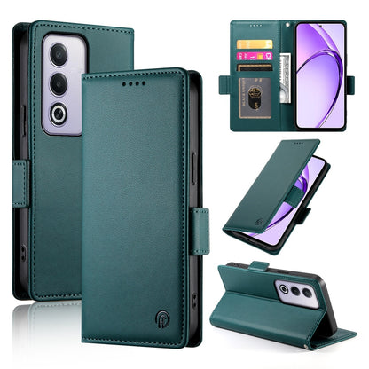 OPPO A3 Pro 5G Wallet Case - Luxury Magnetic PU Leather Flip Cover with Card Slots, Stand & Shockproof Protection