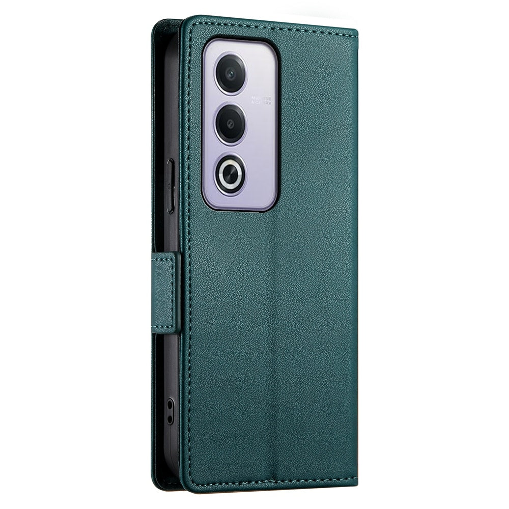 OPPO A3 Pro 5G Wallet Case - Luxury Magnetic PU Leather Flip Cover with Card Slots, Stand & Shockproof Protection