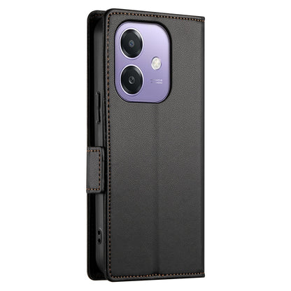 OPPO A3 4G/5G Wallet Case - Luxury Magnetic PU Leather Flip Cover with Card Slots, Stand & Shockproof Protection