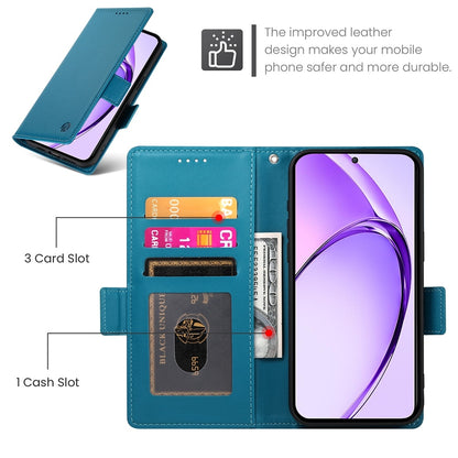 OPPO A3 4G/5G Wallet Case - Luxury Magnetic PU Leather Flip Cover with Card Slots, Stand & Shockproof Protection