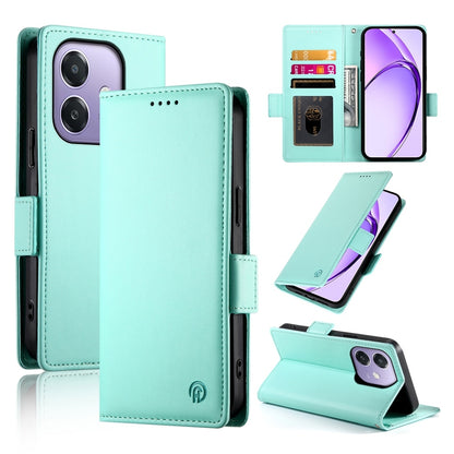 OPPO A3X 4G/5G Wallet Case - Luxury Magnetic PU Leather Flip Cover with Card Slots, Stand & Shockproof Protection