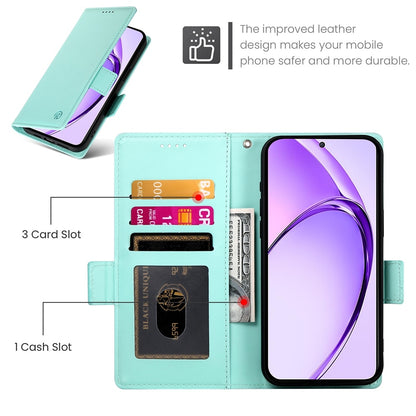 OPPO A3 4G/5G Wallet Case - Luxury Magnetic PU Leather Flip Cover with Card Slots, Stand & Shockproof Protection