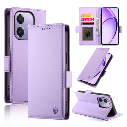 OPPO A3X 4G/5G Wallet Case - Luxury Magnetic PU Leather Flip Cover with Card Slots, Stand & Shockproof Protection