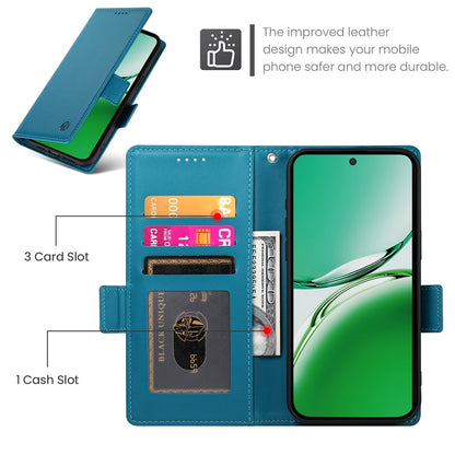 OPPO Reno12 F 4G/5G Wallet Case - Luxury Magnetic PU Leather Flip Cover with Card Slots, Stand & Shockproof Protection
