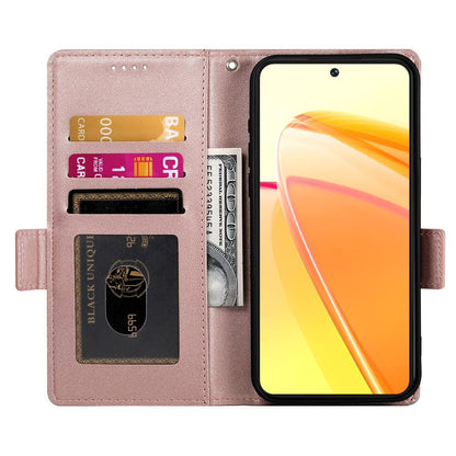 OPPO Reno13 F 4G/5G Wallet Case - Luxury Magnetic PU Leather Flip Cover with Card Slots, Stand & Shockproof Protection