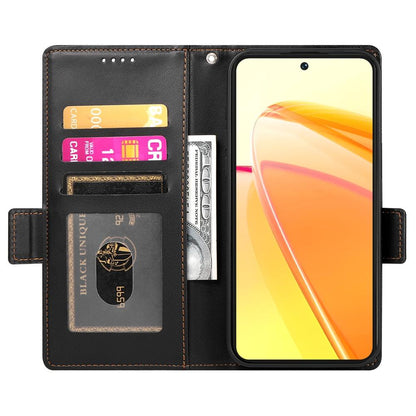 OPPO Reno13 F 4G/5G Wallet Case - Luxury Magnetic PU Leather Flip Cover with Card Slots, Stand & Shockproof Protection