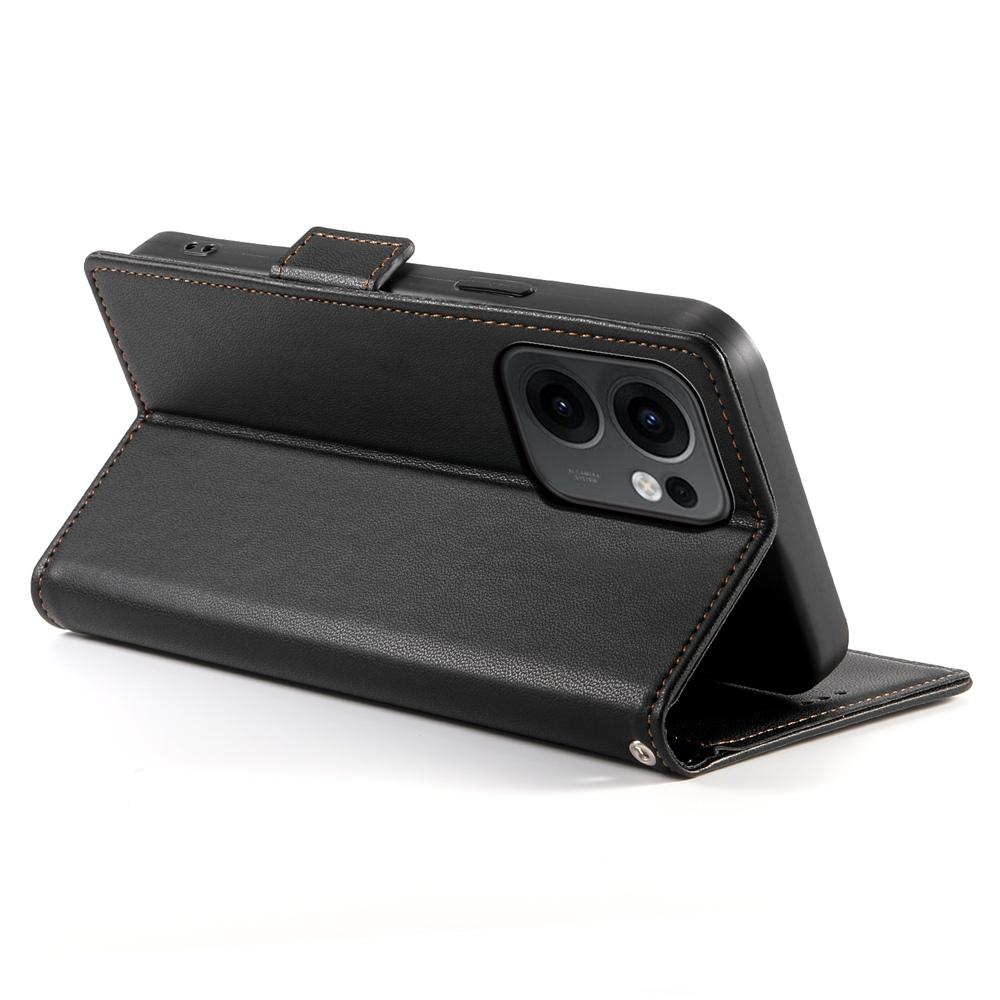 OPPO Reno13 F 4G/5G Wallet Case - Luxury Magnetic PU Leather Flip Cover with Card Slots, Stand & Shockproof Protection
