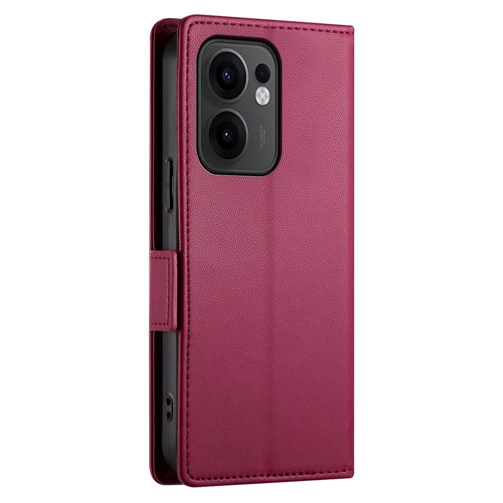 OPPO Reno13 F 4G/5G Wallet Case - Luxury Magnetic PU Leather Flip Cover with Card Slots, Stand & Shockproof Protection