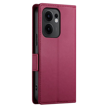 OPPO Reno13 F 4G/5G Wallet Case - Luxury Magnetic PU Leather Flip Cover with Card Slots, Stand & Shockproof Protection