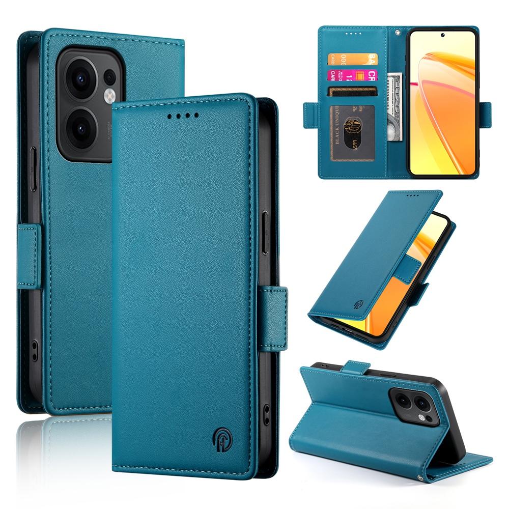 OPPO Reno13 F 4G/5G Wallet Case - Luxury Magnetic PU Leather Flip Cover with Card Slots, Stand & Shockproof Protection