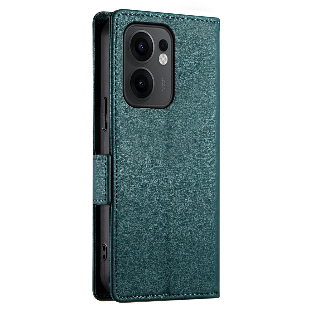 OPPO Reno13 F 4G/5G Wallet Case - Luxury Magnetic PU Leather Flip Cover with Card Slots, Stand & Shockproof Protection