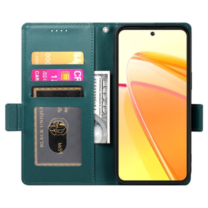 OPPO Reno13 F 4G/5G Wallet Case - Luxury Magnetic PU Leather Flip Cover with Card Slots, Stand & Shockproof Protection