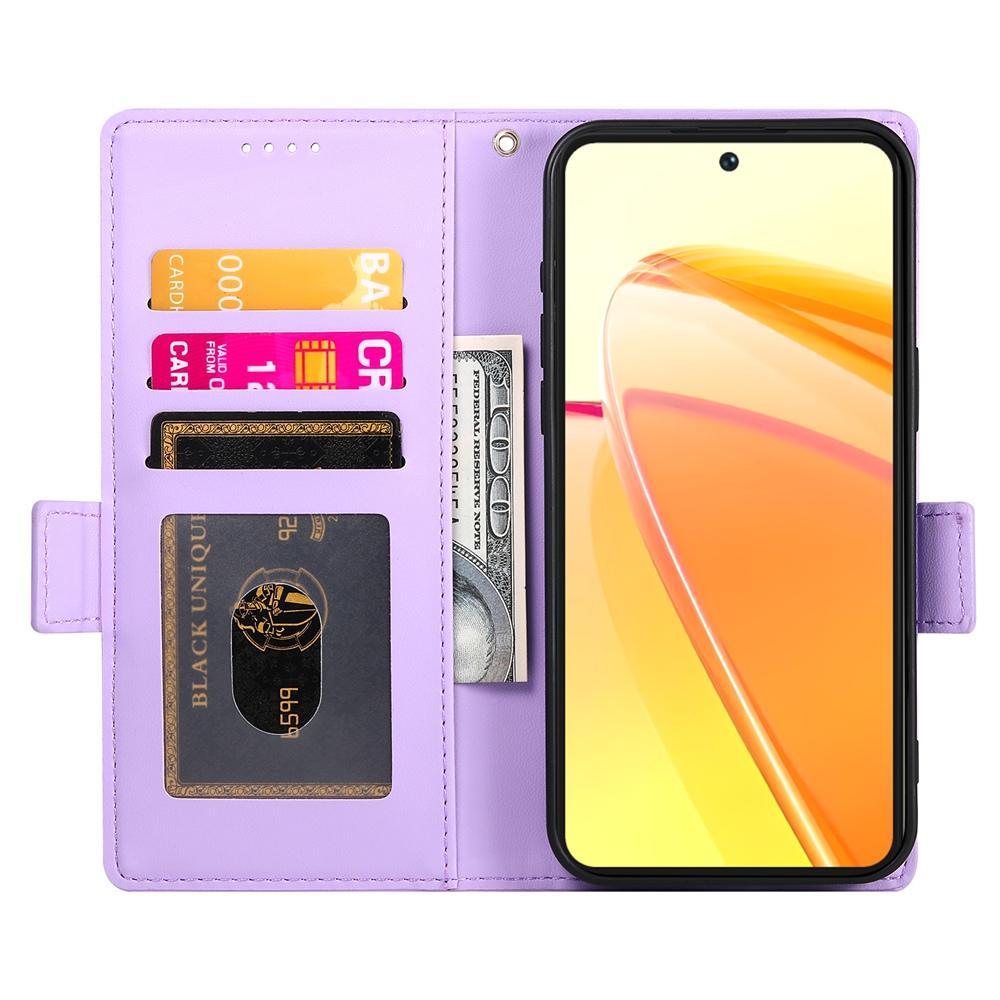 OPPO Reno13 F 4G/5G Wallet Case - Luxury Magnetic PU Leather Flip Cover with Card Slots, Stand & Shockproof Protection