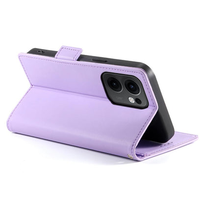 OPPO Reno13 F 4G/5G Wallet Case - Luxury Magnetic PU Leather Flip Cover with Card Slots, Stand & Shockproof Protection